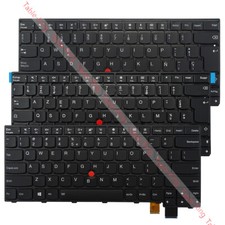 US UK Spanish French Swiss Hungarian Backlit Keyboard for Lenovo Thinkpad T470S picture