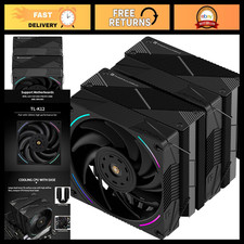 High-Performance CPU Cooler, 120mm Air Cooler with Dual PWM Fans, 2150RPM, AMD/I picture