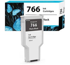 Compatible 766 Photo Black Ink Cartridge, 300ml,P2V94A 3ED55A Replacement picture