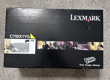 Lexmark C792X1YG Yellow Extra High Yield Return Program Toner Cartridge picture
