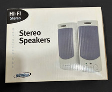Genica Hi-Fi Computer Stereo Speakers Model No GN-250 in Original Box picture