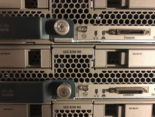Lot of 8 Cisco B200 M3 16x E5-2670V2 3072GB 3TB Ram Blade Servers VIC1240 14900R picture