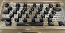 Spare Keycaps - (Sparkly Black Jelly Themed) - Keyboard keycaps. picture