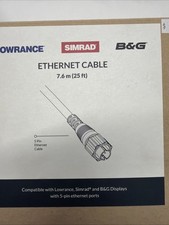 25' Ethernet Cable for Lowrance  000-0127-30 picture