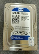2x Western Digital WD5000AAKX-00ERMA0 500GB 16MB Cache SATA 7.2K BLUE 3.5