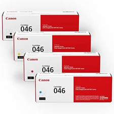 Canon 046 CMYK 4 Pack Toner Set OEM 1246C001 1247C001 New Sealed picture