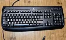 Logitech internet 350 Y-US76A Wired USB Keyboard - Cleaned & Tested and working picture