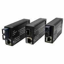Hardened Mini Fast Ethernet Media Converter 10/100Base-TX to 100Base-FX picture