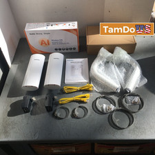 Adalov Wireless Bridge CPE365/CPE366 Outdoor PtP PoE Network Kit picture