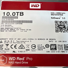 WD Red Pro WD101KFBX 10TB 3.5