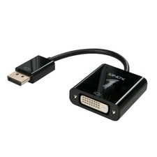 LINDY 41734 DisplayPort to DVI-D Active Adapter Converter, white picture