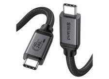 Silkland USB 4 Cable [USB-IF certified] for 3.3ft Thunderbolt 4 cable, 40 Gbps picture