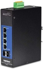 TRENDnet TI-G642i 6-Port Industrial Gigabit L2 Managed DIN-Rail Switch picture