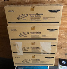 Set of 4 Xerox 106R01218 19 20 21 High Capacity Toner Cartridge CMYK picture