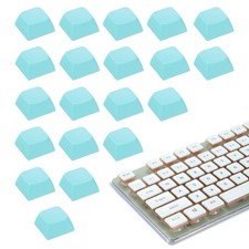 20Pcs XDA Profile Keycap Set PBT Mechanical Numeric Keypads, Dark Cyan picture