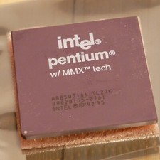 Intel Pentium P166 A80503166 166MHz CPU Processor with MMX - Tested & Working 09 picture