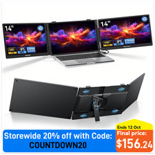 Blackview Laptop Screen Extender 14in FHD IPS Triple Portable Monitor For Laptop picture