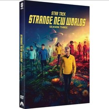 Paramount Star Trek Strange New Worlds Season 3 DVD Boxed Set, 10 Episodes, picture