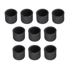 RCA Anti Dust Plug Port Dust Silicone Covers Caps Stoppers Black 10pcs picture