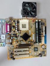FIC AU31 AU31-L Motherboard W/ 1 GB Ram, I/O Shield And Heatsink/Fan See Pics picture