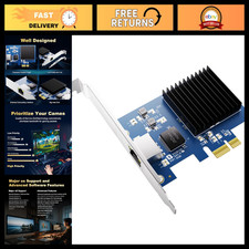 10Gb PCIe Network Card, 10G RJ45 Ethernet Adapter, High-Speed LAN, Low Latency picture