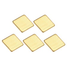 5 Pack 12x12x1mm IC Chips Heatsink Copper Pad Thermal Kit Cooler Shim for Laptop picture