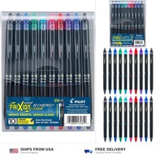 PILOT FriXion Synergy Clicker Erasable, Pack of 10, Assorted Colors picture