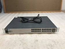 HP Aruba 2530-24G PoE+ J9773A 24-Port Gigabit Network Switch w/ Rack Ears & Cord picture