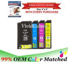 VC 252 XL T252XL Reman Ink  cartridge for Epson WF-3620 WF-3640 WF-7110 WF-7210 picture