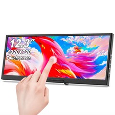 12.3” Portable Touch Display Monitor Laptop Second Screen 60Hz Built-in Speakers picture