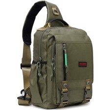 Nicgid Sling Bags Chest Shoulder Backpacks, 13.3'' 14.1'' Laptop Backpack Cro... picture