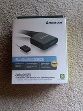 IOGEAR 4-Port USB KVM Switch W/ Remote Port Switching Button - GCS24U - NEW picture