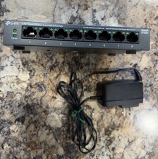 TP-Link LS108GP - 8 Port PoE+ Gigabit Ethernet Switch picture