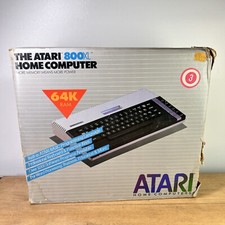 Vintage Atari 800XL Home Computer In Original Box (Instructions Not Included) picture