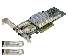 HP 530SFP+ FC Dual Port 10GbE SFP+ PCI-Express Server Adapter 656244-001 FP  picture