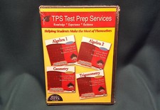 TPS Test Prep Services (Algebra 1, 2) (Geometry) (Trigonometry) Sealed / CD-ROM picture