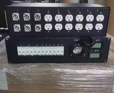 50amp 3RU Rack Mount 110V 220V Out Powercon Power Box picture