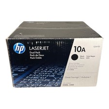 Genuine HP Q2610D 10A (2 x Q2610A) Twin Pack Toner Cartridge Black Laserjet 2300 picture
