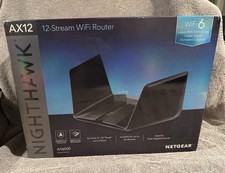 NETGEAR Nighthawk AX12 RAX120 AX6000 12-Stream WiFi 6 Wireless Router  picture
