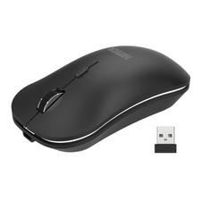 Arteck 2.4G Wireless Mouse with Nano USB Receiver Ergonomic Design Black  picture