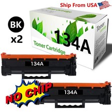 2-Pack No Chip Toner Cartridge 134A W1340A used for M209dwe M234dw M234dwe picture