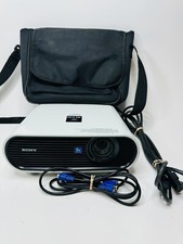 Sony VPL-EX50 XGA Conference Room Projector with carrying case and cables picture