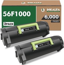56F1000 56F1H00 Black Toner Cartridge for Lexmark MS321 MX521 & MX622 Series picture