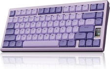 Chilkey ND75 LP Wireless Keyboard, Hot-Swap, LCD Screen, Bluetooth/2.4G/USB picture