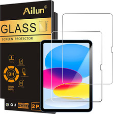 Paquete De 2 Protectores De Pantalla De Vidrio Para Ipad 10.9