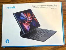 runelk Magnetic Suspension Keyboard Case HB354 Backlit Touchpad iPad Pro 11