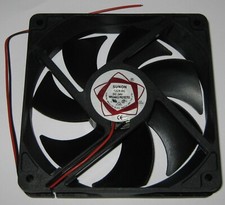 Sunon 120 mm Axial Cooling Box Fan - 24 V DC - 80 CFM - 9