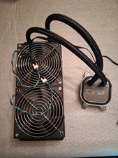 EVGA CLC 240 400-HY-CL24-V1 240mm AIO CPU Cooler Tested w/ 3000 RPM fans picture