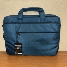 DOMISO 17.3 inch Laptop Bag Business Briefcase 17-17.3 inch, Turquoise  picture