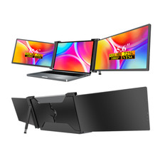 Plug And Play Portable Dual Monitor For Laptop Triple Screen Extender Monitor picture